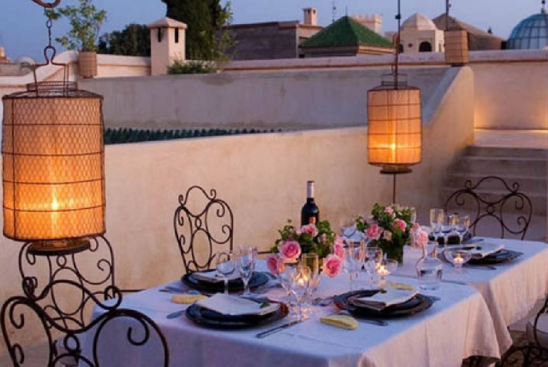 deco table jardin chic